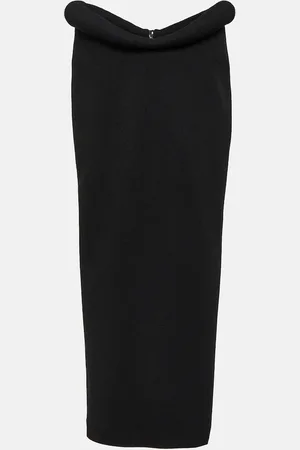 Bottega Veneta Compact knit maxi skirt