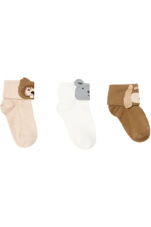Il gufo Baby set of 3 cotton-blend socks