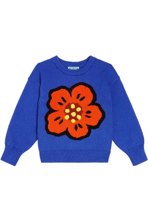 Kenzo Boke flower intarsia sweater