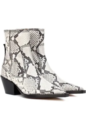 Joseph Printed leather ankle boots