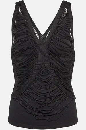 DION LEE Fringed top