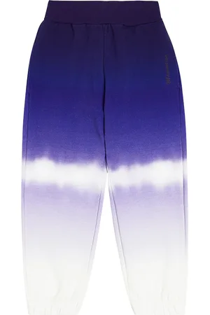 MONNALISA Cotton-blend jersey sweatpants