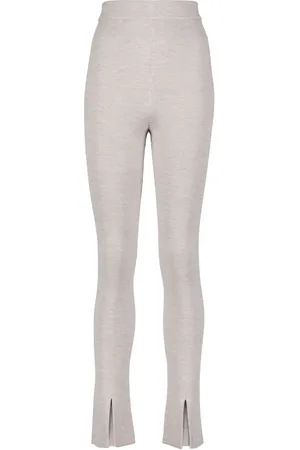 MAGDA BUTRYM Wool, silk and cashmere knit pants