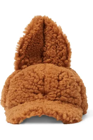 Jelly Mallow Tumble Rabbit faux shearling hat