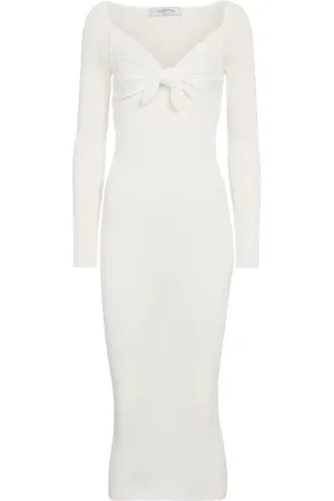 VALENTINO Jersey midi dress