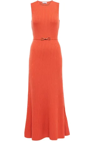 GABRIELA HEARST Meier ribbed-knit midi dress
