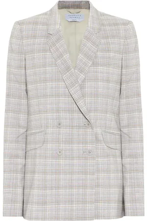 GABRIELA HEARST Helena checked stretch-wool blazer
