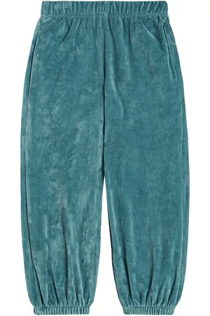Molo Adriana cotton-blend velour sweatpants