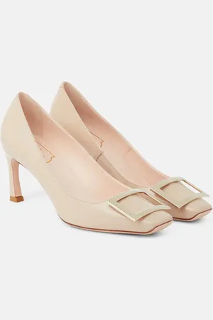 Roger Vivier Trompette 70 patent leather pumps