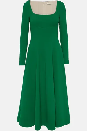 EMILIA WICKSTEAD Kylee crÃªpe midi dress