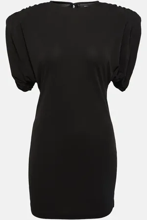WARDROBE.NYC Ruched jersey minidress