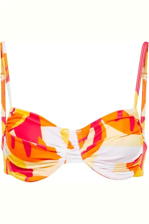 Rebecca Vallance Sorrento printed bikini top