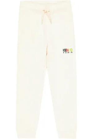 Kenzo Logo cotton fleece sweatpants