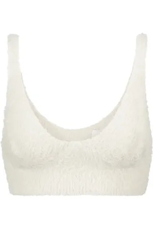 Simkhai Caroline ribbed-knit bra