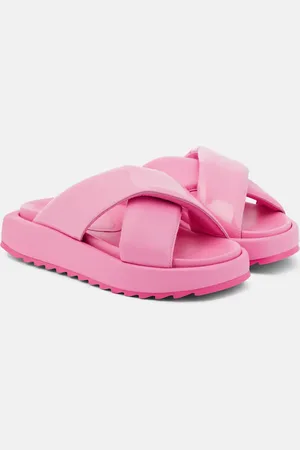 Gia Borghini Gia 25 padded leather slides