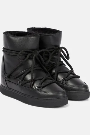 INUIKII Leather ankle boots