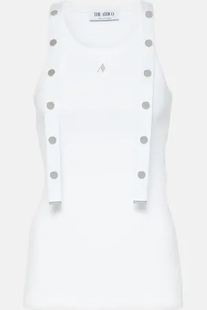 The Attico Cotton tank top