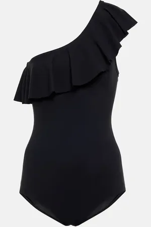 Isabel Marant Sicilya one-shoulder swimsuit