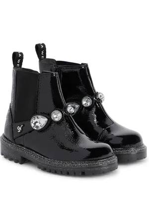 SOPHIA WEBSTER Bree embellished leather Chelsea boots