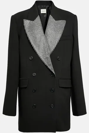 Khaite Balton crystal-embellished blazer
