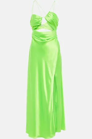 The Sei Cutout silk gown
