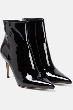 Gianvito Rossi Patent leather ankle boots