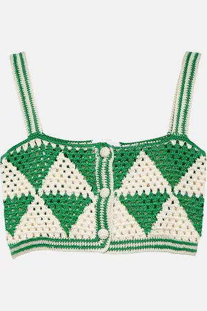 ANNA KOSTUROVA Maija crochet crop top