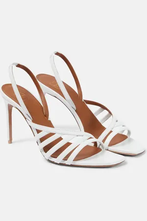 MALONE SOULIERS Ama 90 leather slingback sandals