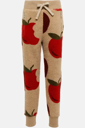 J.W.Anderson Printed fleece sweatpants