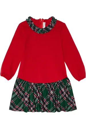 Il gufo Checked dress