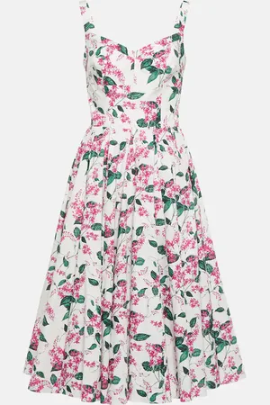 EMILIA WICKSTEAD Elita cotton poplin midi dress