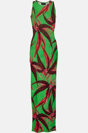 Louisa Ballou Printed maxi dress