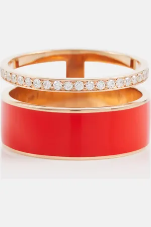Repossi Berbere Chromatic rose gold ring with diamonds