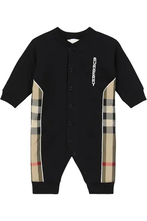 Burberry Baby Vintage Check cotton onesie