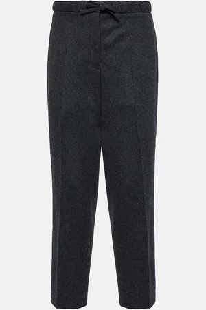 Jil Sander Virgin wool straight pants