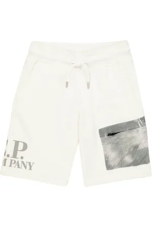 C.P. Company Printed cotton shorts