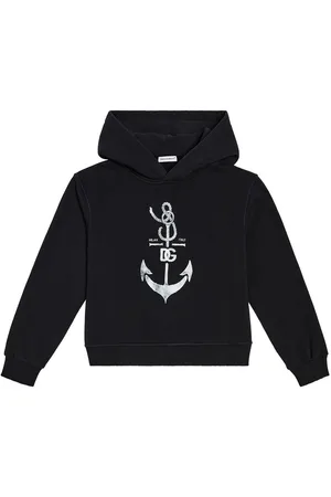 Dolce & Gabbana Printed cotton jersey hoodie