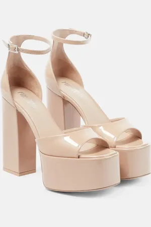 PARIS TEXAS Tatiana patent leather platform sandals