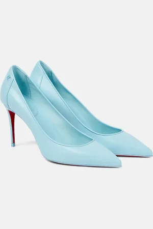 Blue high heel sales shoes