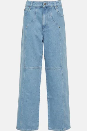Marant Etoile Valeria mid-rise straight jeans