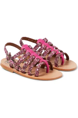 PèPè PÃ¨PÃ¨ Galassia glitter leather sandals