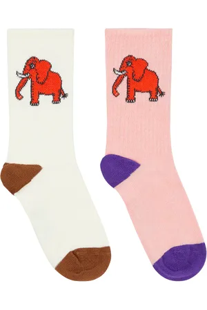 Mini Rodini Set of 2 cotton-blend socks