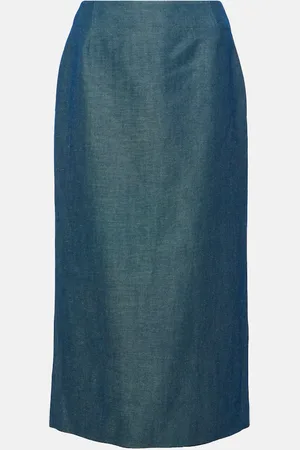 GABRIELA HEARST Manuela wool and linen maxi skirt