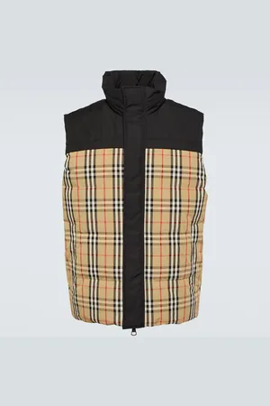 Burberry Check reversible down vest