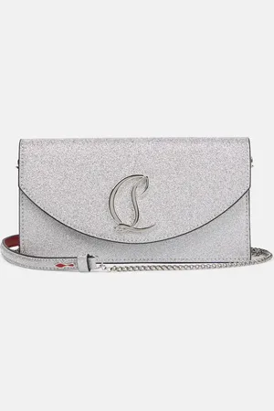 Christian Louboutin Loubi54 embellished leather shoulder bag
