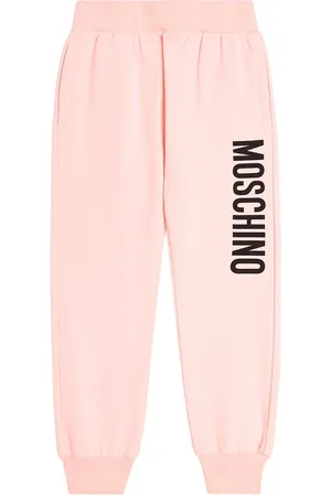 Moschino Logo cotton-blend jersey sweatpants