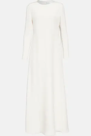 Loro Piana Flared silk gown