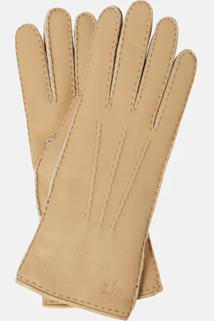 Loro Piana Elide shearling-lined leather gloves