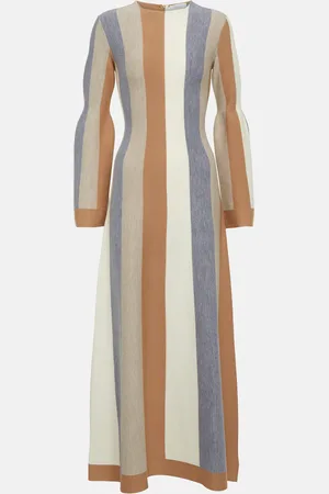 GABRIELA HEARST Quinlan wool and cashmere maxi dress