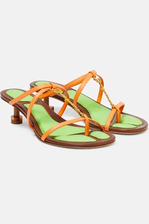 Jacquemus Les Sandales Basses Pralu leather sandals